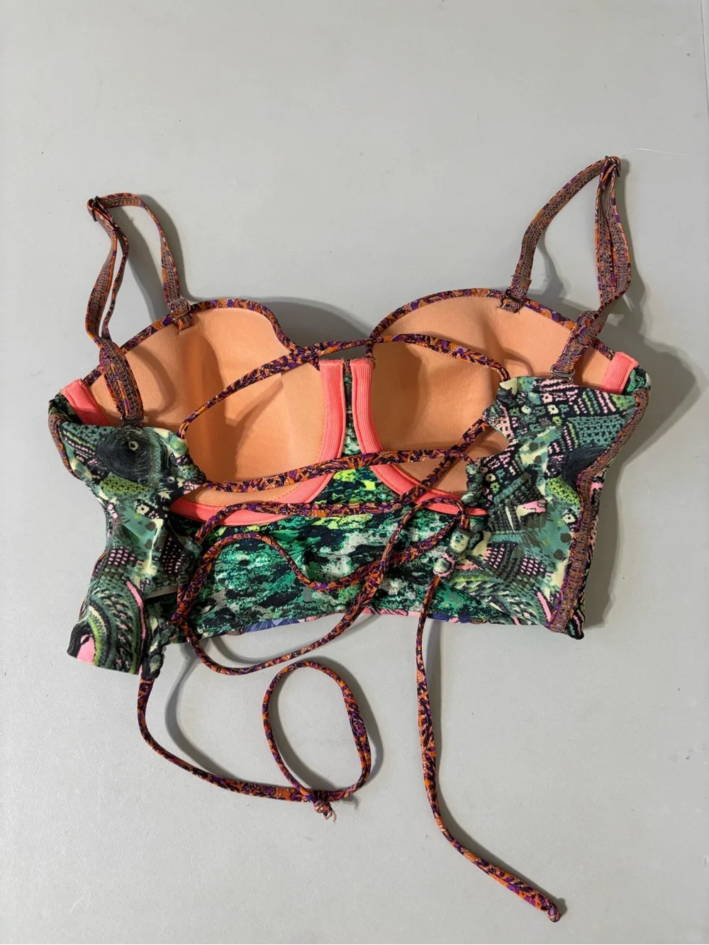 ▪️Maaji Bikini Corset-Style Top and Bottom S - Picture 4 of 7